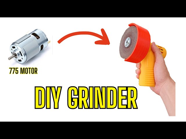3D PRINTED ANGLE GRINDER