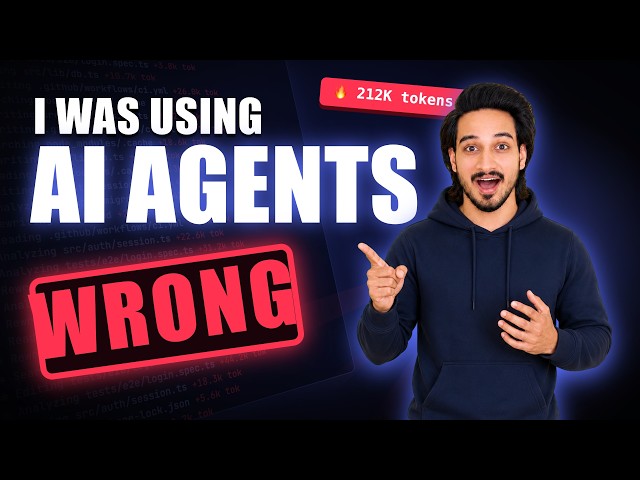 You are Using AI Coding Agents Wrong (Claude, Codex, Gemini, Copilot)