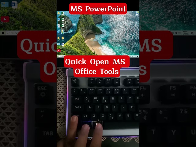 Quick open office tools shortcut key | #msoffice #shortcutkeys #computer #msofficetutorial