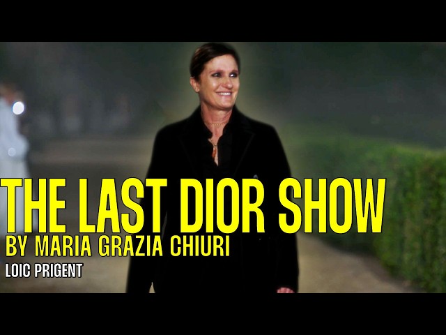 BEST DIOR SHOW EVER? MARIA GRAZIA CHIURI’S FAREWELL IN ROMA! With Nine d’Urso! By Loïc Prigent