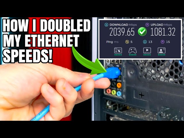 How to Fix Slow Ethernet Speeds in 2025! Quick and Easy!