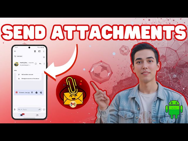 How To Attach File In Gmail On Android Phone - Full Tutorial