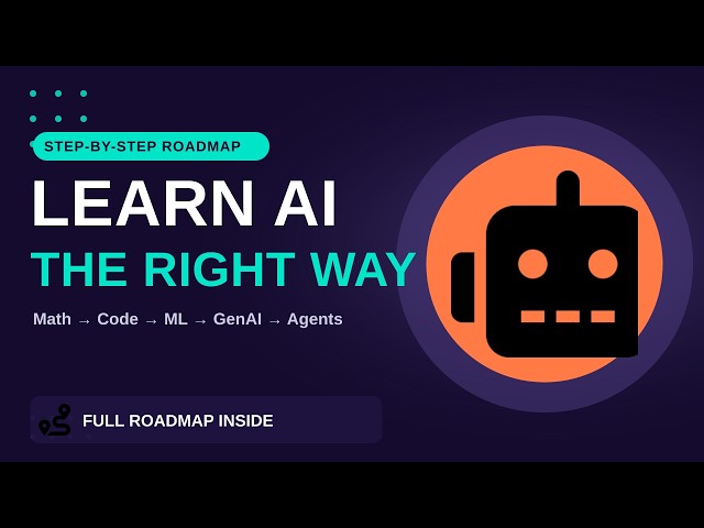 AI Roadmap 2026 - From Beginner to AI Engineer