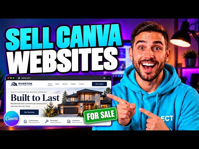 Make Money with Canva! | Turn Canva Websites Into a Freelance Business