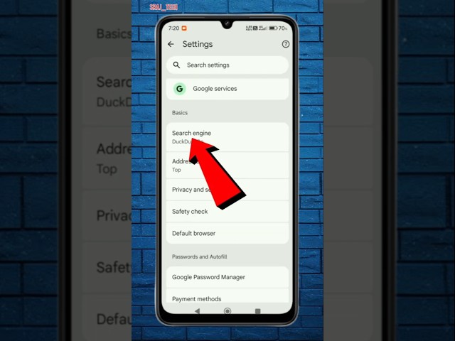 How to Change Google Chrome Search Engine on Android | Chrome Search Settings