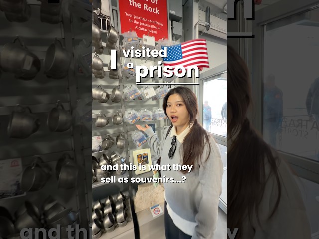 No way they’re selling rocks from the prison island in Alcatraz