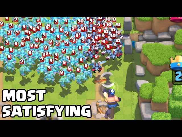 The Most Satisfying Video Ever in Clash Royale
