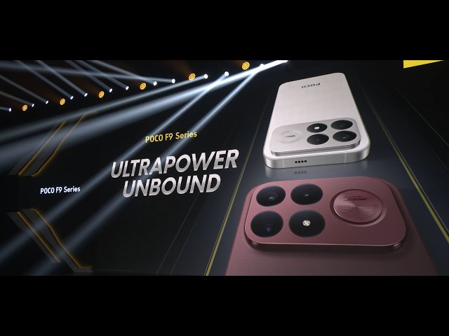 POCO F9 Series | UltraPower Unbound: Launch Event Recap