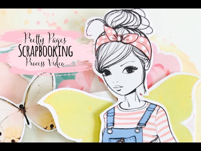 Scrapbooking Super Pretty Pages | Process Video | Lauren Hender