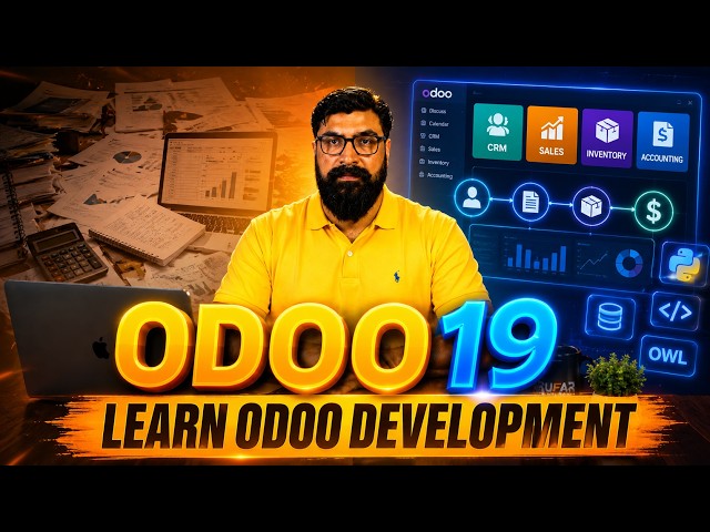 Odoo 19 Development Tutorial for Beginners | Lecture 01 | What is Odoo 19 & ERP?
