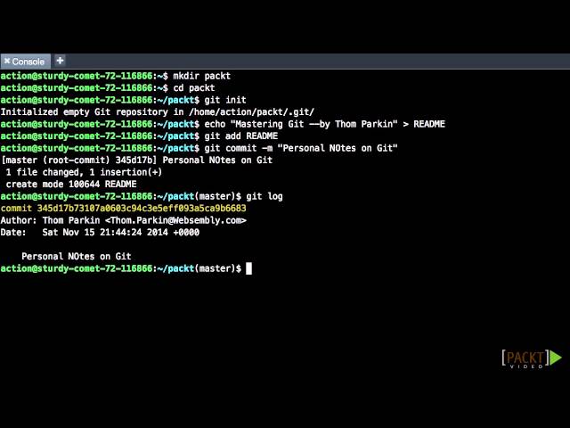 Mastering Git Tutorial: A Typical Git Workflow | packtpub.com