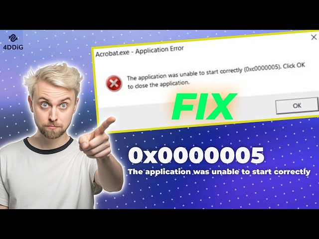 ✅How to Fix Error Code 0xc0000005 in Windows 11/10?