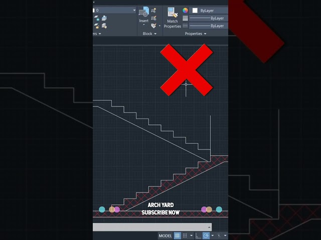 Autocad Tutorial | Staircase Design tricks, tips & hacks 💡#viral #trending #shorts