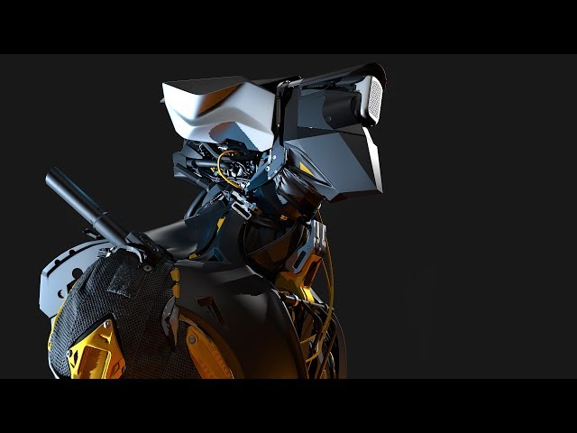 MM44 Part 1 - Mech Hard Surface Modeling Tutorial - Trailer
