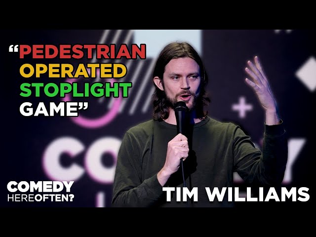 Pedestrian Operated Stoplight Game - Tim Williams | Comedy Here Often?