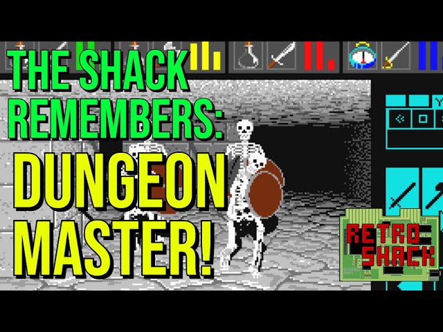 The Shack Remembers: Dungeon Master!  The 1987 FTL classic for the Atari ST