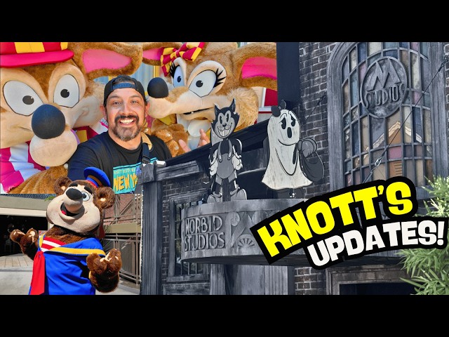 FINAL Goodbye to Knott's Iconic Characters | Scary Farm Decor Arrives at Knott's Berry Farm 2026