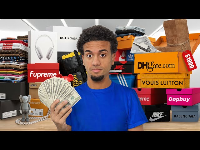 I Spent $1000 on FAKE Clothes...