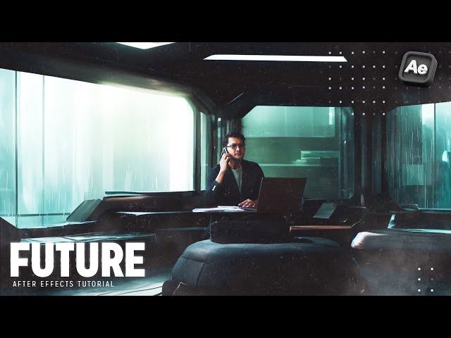 Creating Futuristic Visuals with Generative Fill | Photoshop & After Effects Tutorial