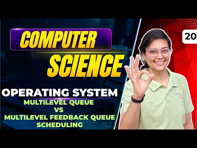 Operating System | Multilevel Queue Vs Multilevel Feedback Queue Scheduling | Bits & Bytes by Aditi