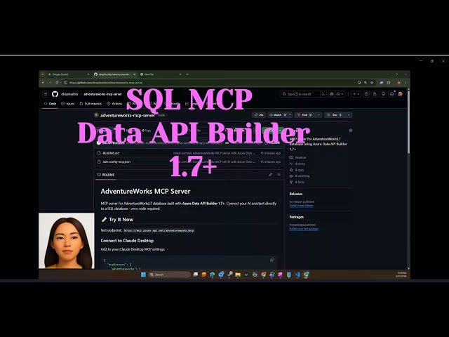 AdventureWorks MCP Server with Data API Builder 1.7+