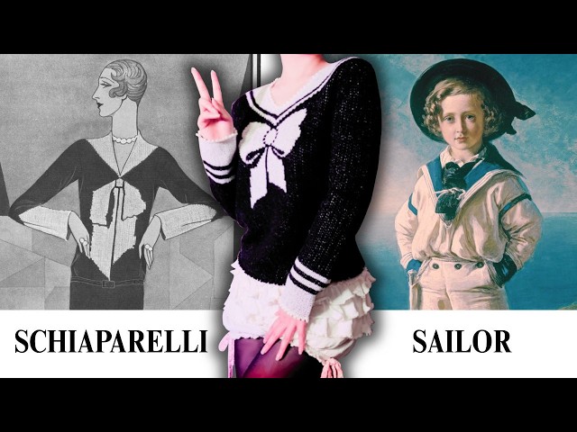 Soft Power & the Sailor Suit: Reimagining Elsa Schiaparelli’s Bowknot Sweater