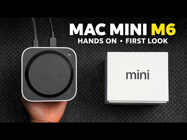 M6 Mac mini Unboxing & First Tests: Worth the Upgrade?