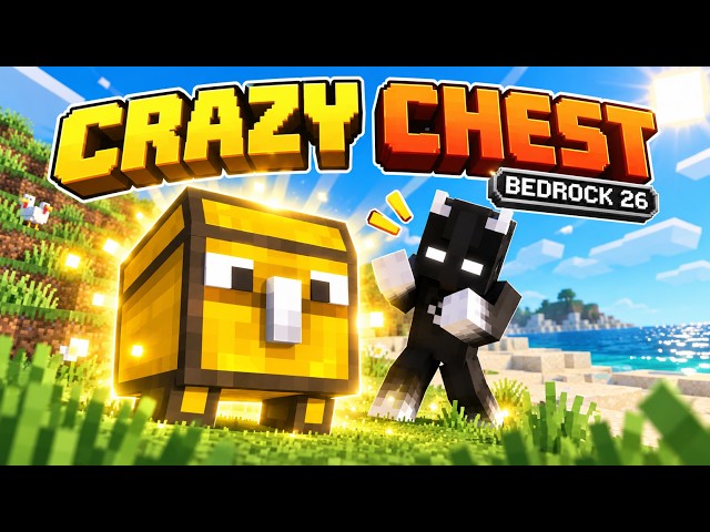 📦 Your CHEST Follows You?! Living Storage Pet | Minecraft Bedrock 26