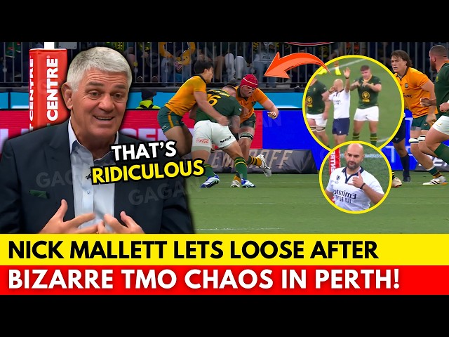 🚨 MALLETT BLASTS TMO CHAOS AFTER SPRINGBOKS-WALLABIES DRAMA! | SPRINGBOKS NEWS