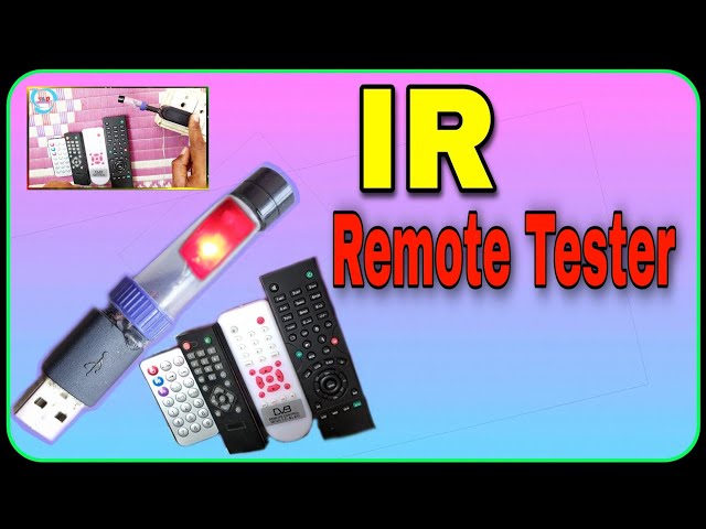 Oll In One Remote Tester 🤔 Remote receiver circuit