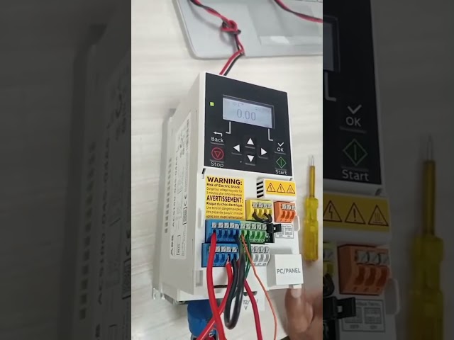 #ACS180 #ABB #VFD #Basic @two wire Application and parameter and VFD Reset