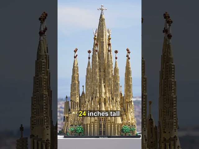 Build the Famous Sagrada Familia in Lego!
