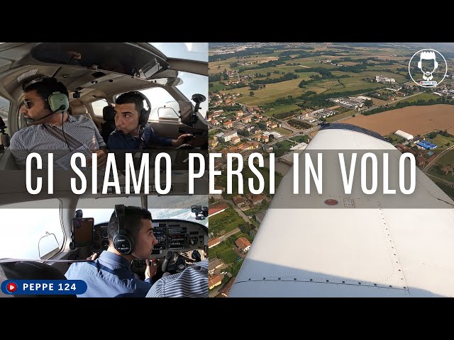 Did We Get Lost Flying? PPL Flight Bresso to Biella in a Piper PA28
