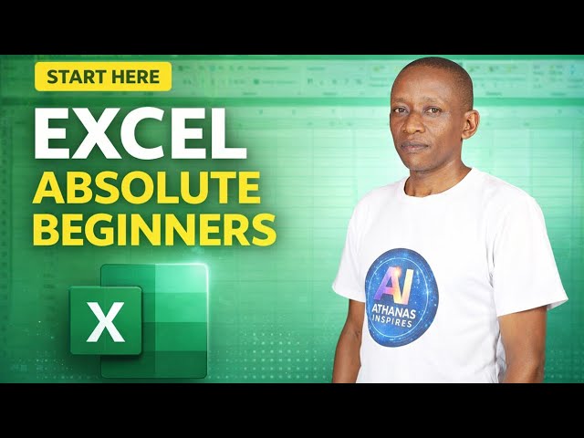Excel for Absolute Beginners | Start Here (Session 1)