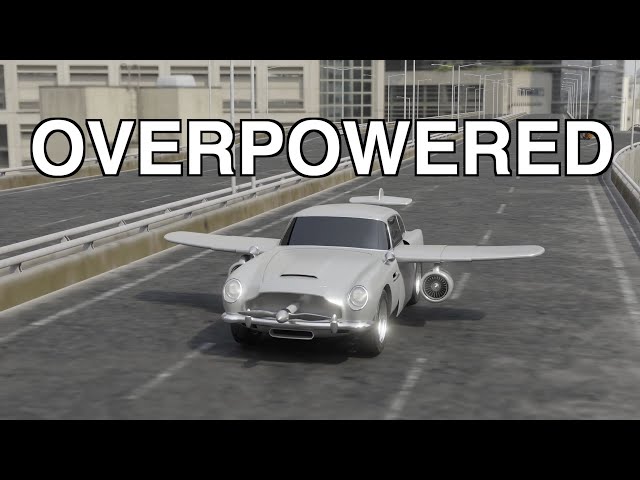 James Bond's car needs a NERF