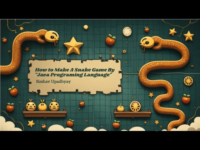 "🐍 I Built the Snake Game in Java… And It’s AWESOME! 💻🔥 | @Keshav_Upadhyay" #Java #SnakeGame #games