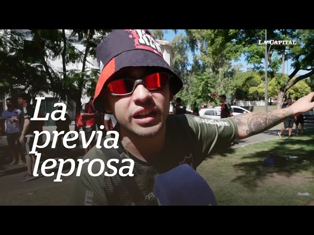 La previa leprosa: todo el color de la previa del clásico en el Parque