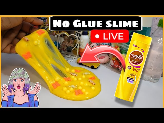How to make No Glue Shampoo slime !!!100% working//No Borax No Activator Slime 😰😱#slime@Alice Slime