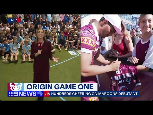 Nudgee College Robert Toia Fastest Rising State of Origin Star Ever