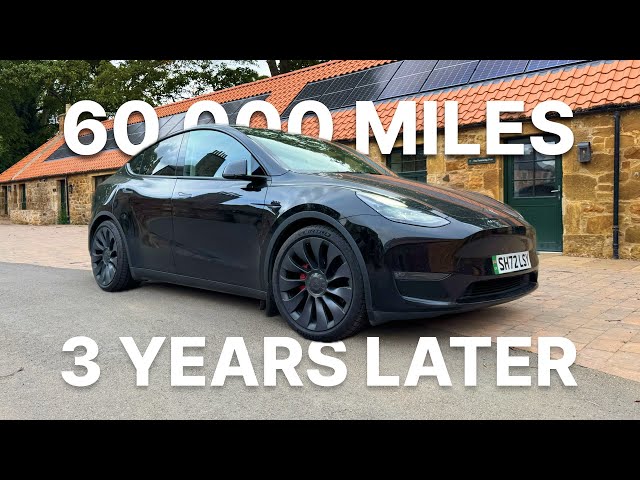 Tesla Model Y After 3 Years & 60,000 Miles: Real Costs, Battery Health, and Daily Wear