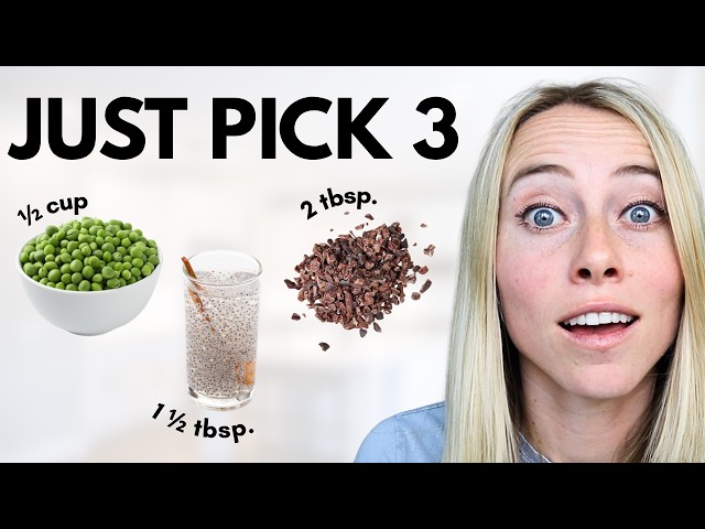 Need to Lose Belly Fat? Just Pick 3 Of These To Eat Every Day.
