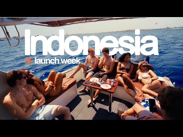 pov: you're building an AI startup with friends in Bali