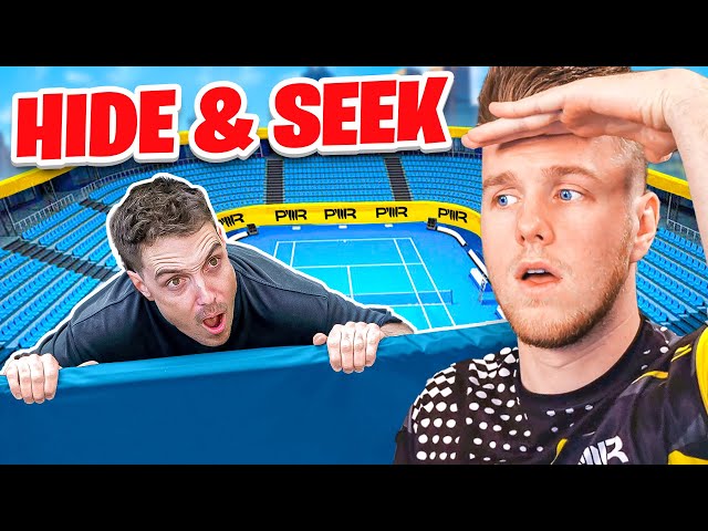 HIDE AND SEEK IN $65 MILLION STADIUM!