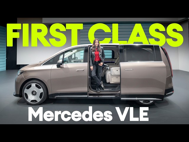 Is this the most luxurious electric MPV ever? | Mercedes VLE First Look