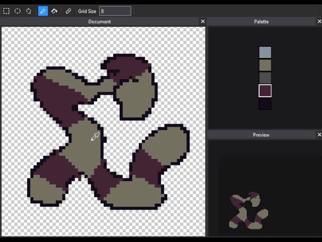 onut Pixel Editor - Fill + Color picking