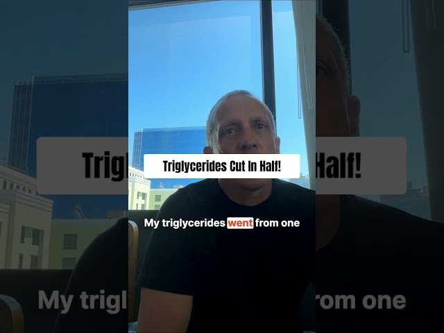 Triglycerides Cut In Half!