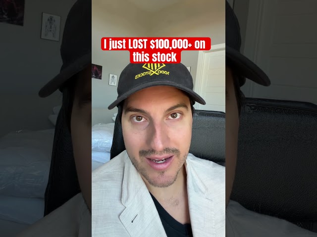 I Just LOST $100,000+ on this stock‼️