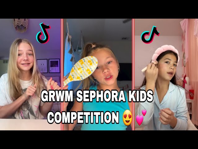 My Sephora Kids Tiktok Compilition | Sephora Kids GRWM TikTok Compilation 💄 Viral Makeup Hauls 