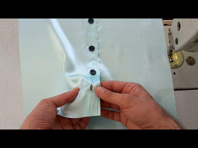 With this technique, you will not need an expensive buttonhole sewing machine.