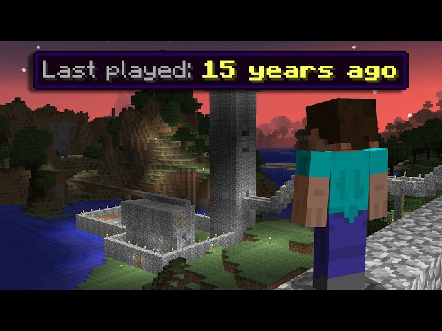 Exploring forgotten Minecraft worlds